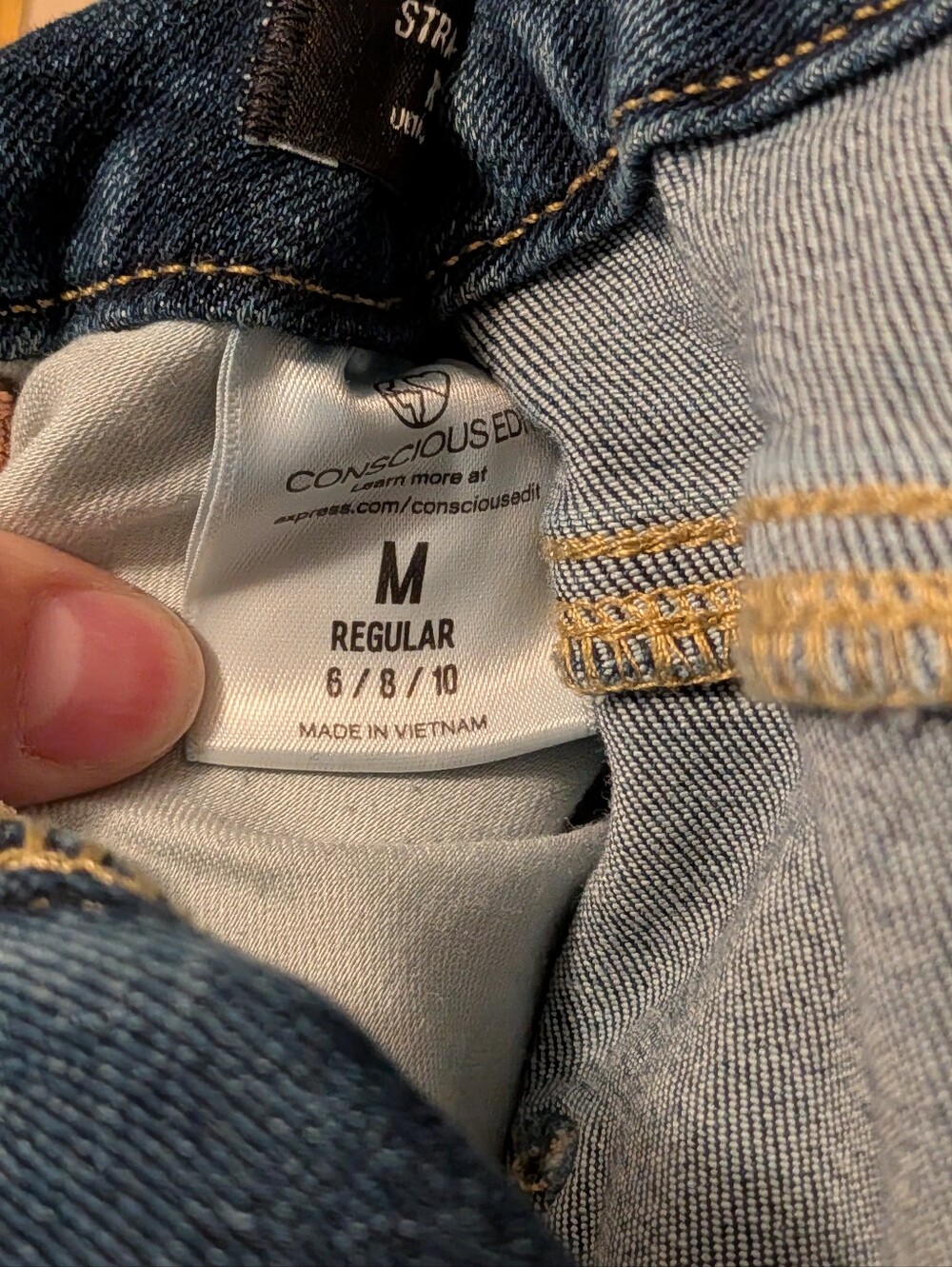 Express Ripped End Jeans - Picture 6 of 8